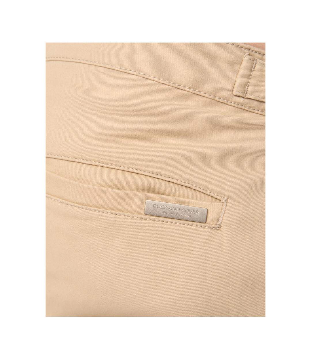 Chino Everett Homme Beige Gris Duck And Cover-4