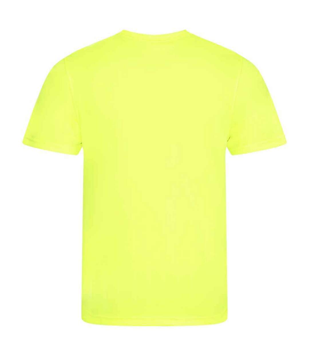 T-shirt smooth adulte jaune vif AWDis Cool-2