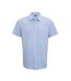 Chemise homme bleu clair / blanc Premier-1