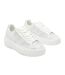 Womens/ladies Diamante Diamante Trainers White Where´s That From-4