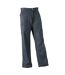 Pantalon De Travail, Coupe Longue Homme Gris Russell-2