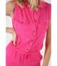Combinaison pantalon couleur unie SAVINA-2