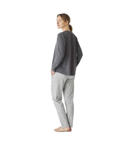 JJBEP1801 Women's Long Sleeve Cotton Pajamas