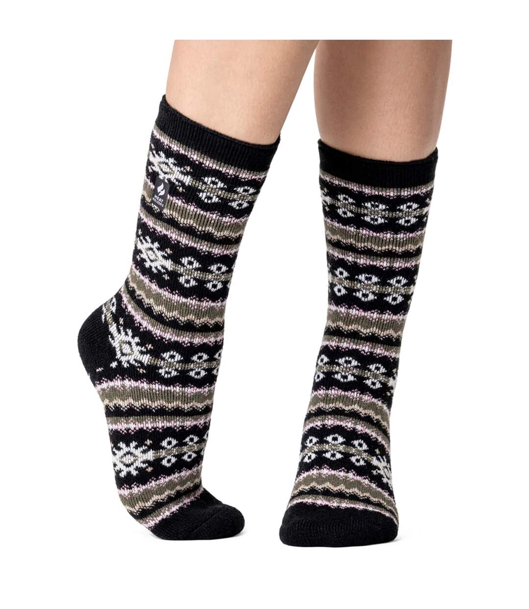 Lightweight Nordic Thermal Socks for Women - Winter Comfort-3