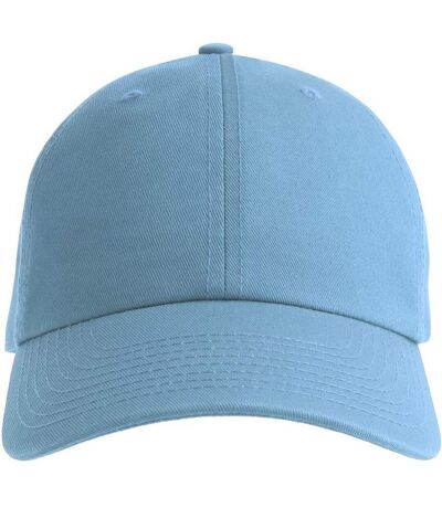 Unisex adult fraser 6 panel organic cotton baseball cap columbia blue Atlantis