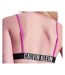 Haut De Maillot De Bain Motif/style Deux Tons Femme Violet Calvin Klein-2