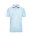 Polo Workwear Homme Bleu Clair James And Nicholson-1