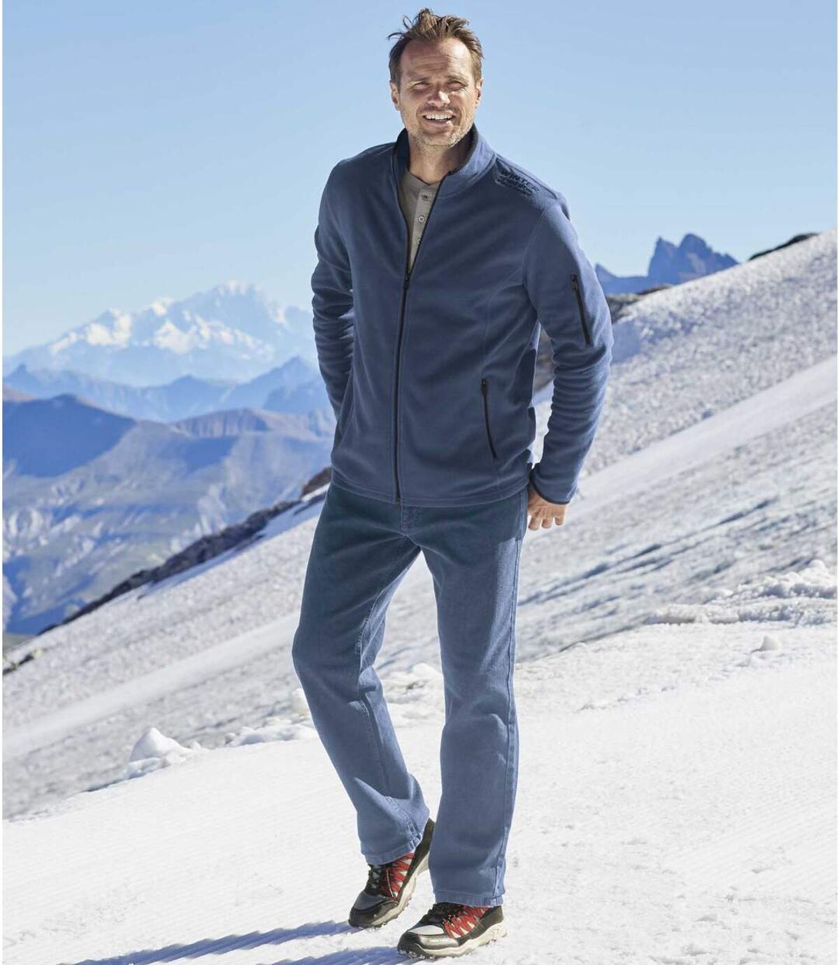 Stretch-Jeans Komfort mit Regular-Schnitt Atlas For Men