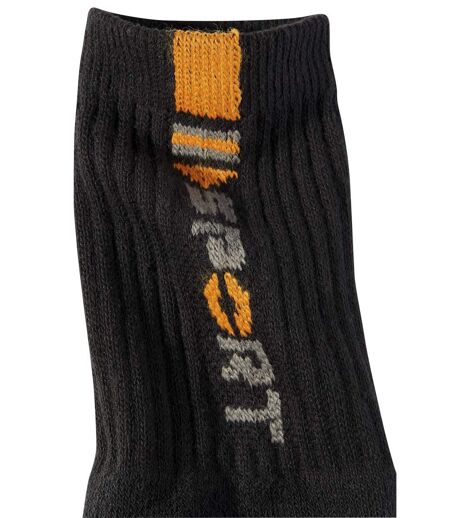 Pack of 4 Pairs of Men's Sports Socks - Black