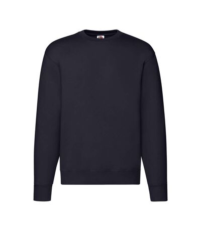 Mens Premium Set-in Sweatshirt Deep Navy Fruit Of The Loom