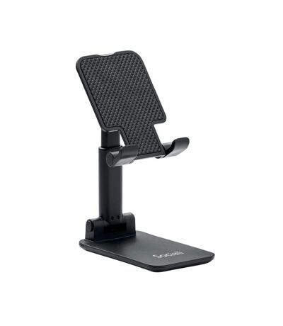 Flob abs plastic foldable mobile phone stand one size black MidOcean