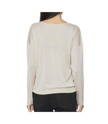 Pull beige femme vila novy