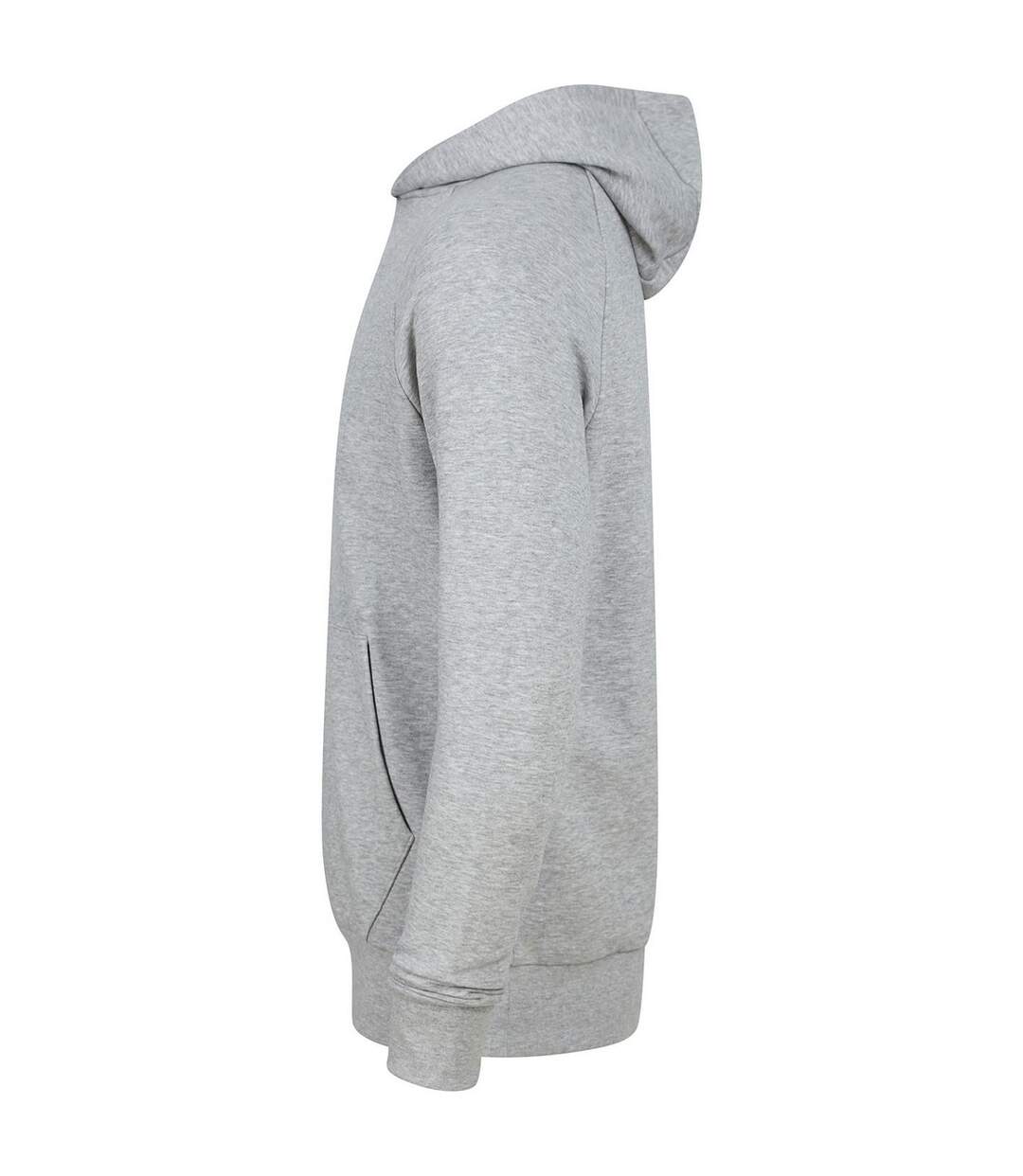 Unisex adult athleisure hoodie heather grey Tombo-3