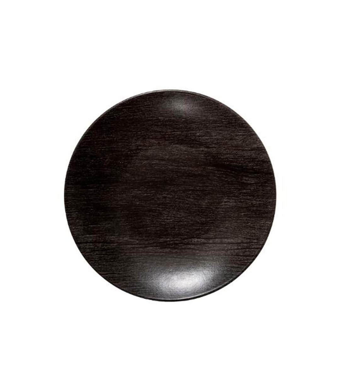 Lot de 6 Assiettes à Dessert Vie Sauvage 20cm Noir-1