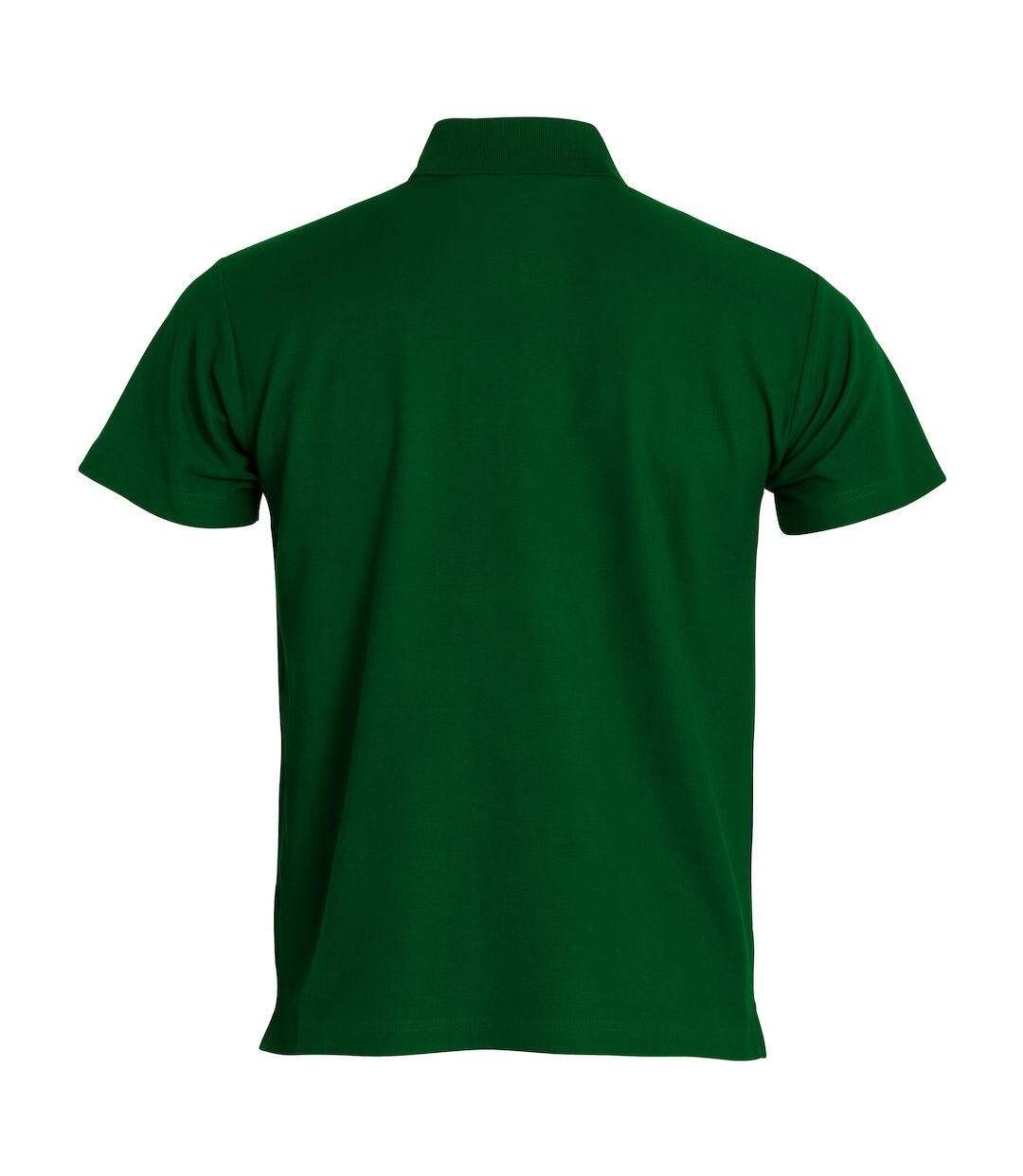 Polo Basic Homme Vert Bouteille Clique-2