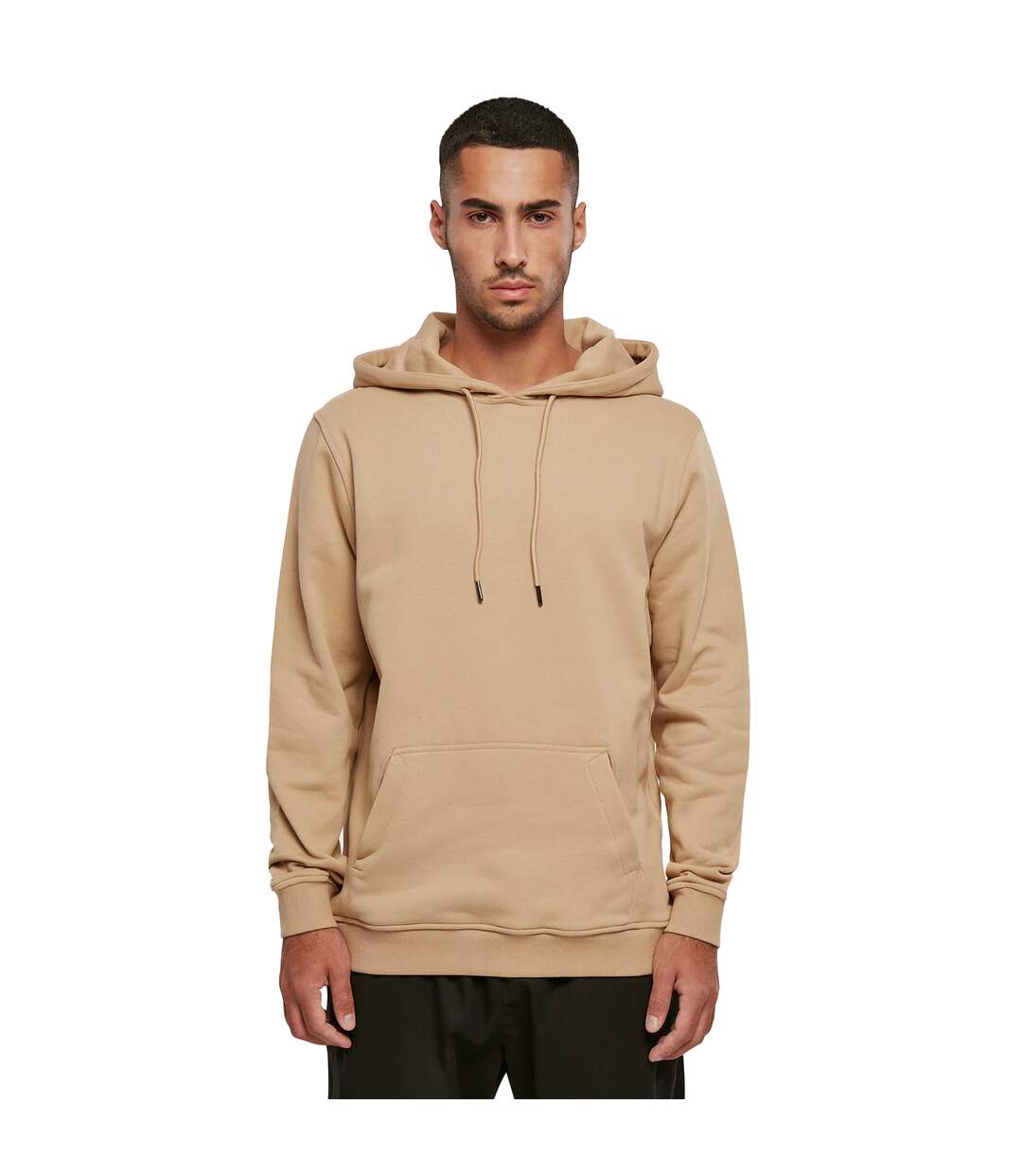 Mens Ultra Heavy Regular Hoodie Beige Union Build Your Brand-2