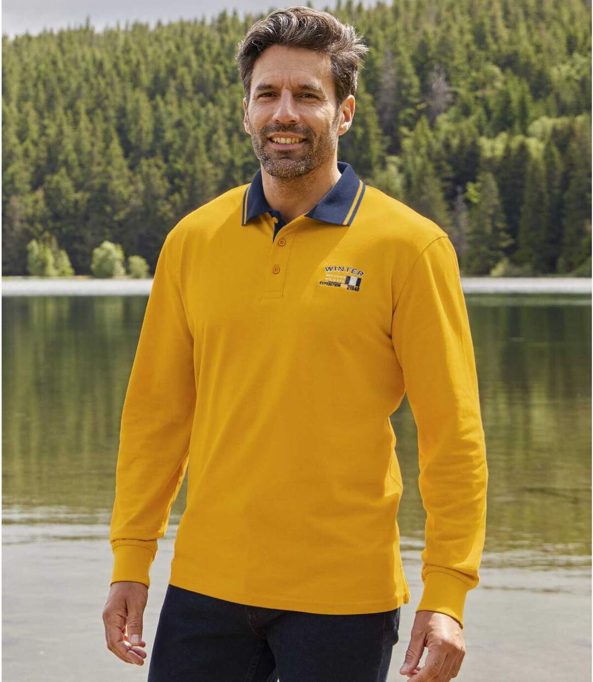 Sada 2 polokošieľ Winter Atlas For Men