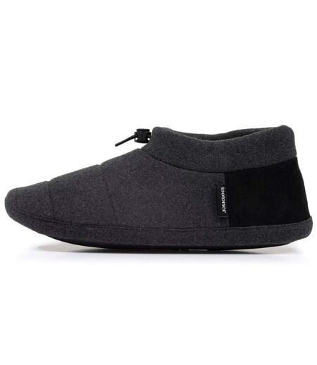 Isotoner Chaussons extra-light Bottillons homme polaire - semelle gomme ultra souple