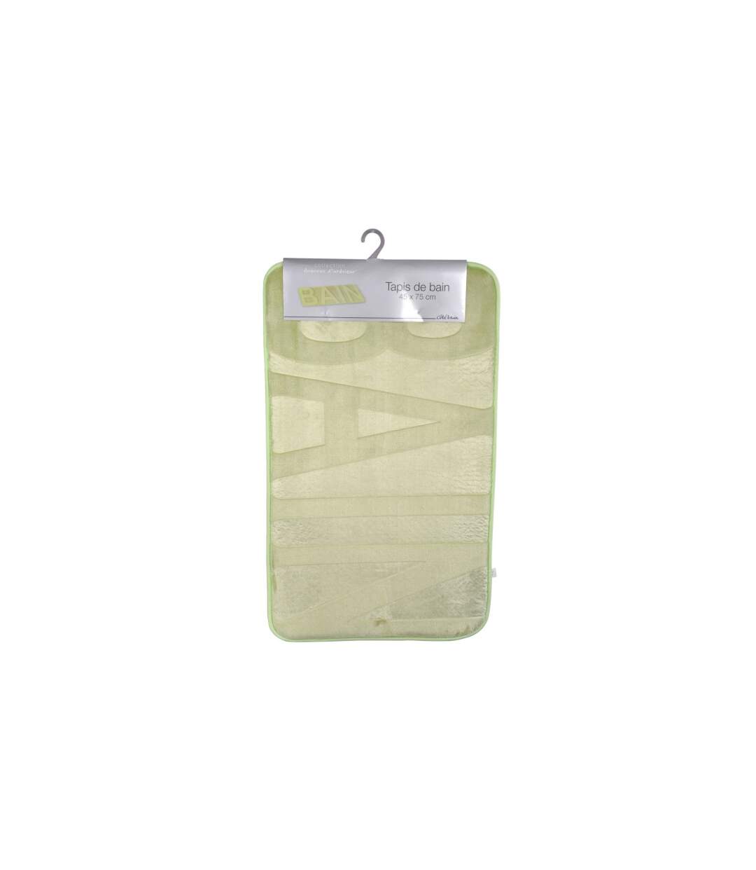 Tapis de Bain Microfibre Relief 45x75cm Vert