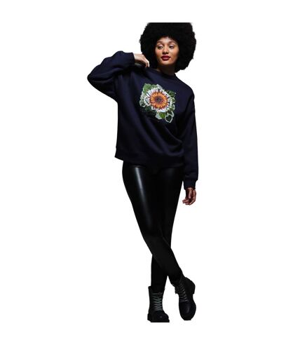 Regatta Womens/Ladies Christian Lacroix Beauvision Flower Sweatshirt (Navy) - UTRG9518