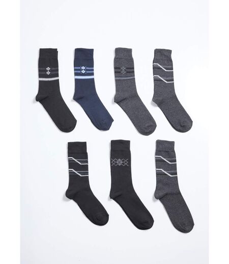 Lot de 7 Chaussettes fantaisie