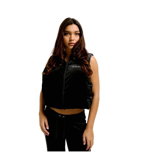 Veste Sans Manches Lightening Femme Noir Juicy Couture