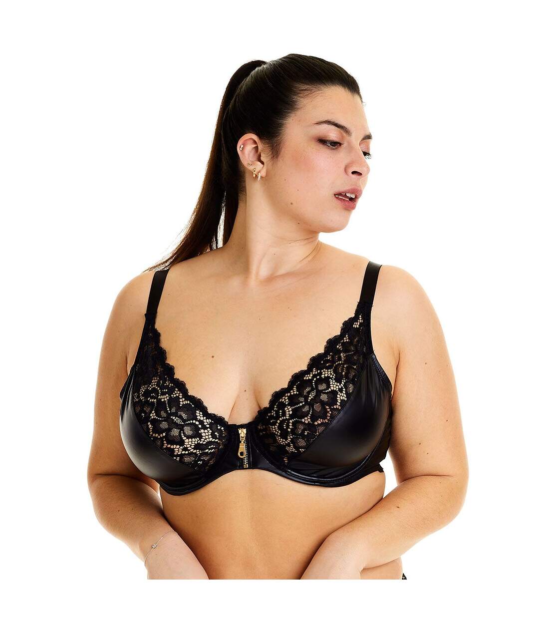 Soutien-gorge à armatures grand maintien noir Epilogue