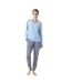 JJB2 Women's Fine Modal Long Sleeve Pajamas