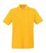 Fruit Of The Loom Premium Mens Short Sleeve Polo Shirt (Sunflower)