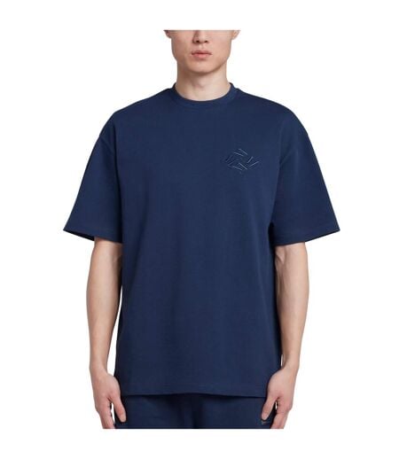 T-shirt 4m Homme Bleu Marine Mallet