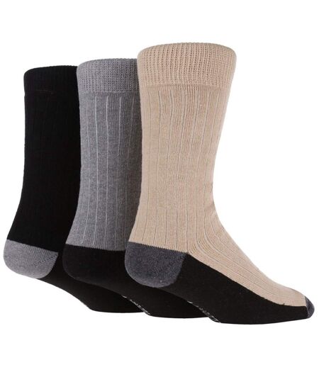 3 Pack Mens Casual Boot Socks for All Seasons