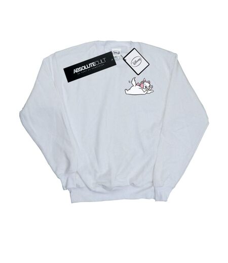 Disney - Sweat ARISTOCATS MARIE SWEET BACKSIDE BREAST PRINT - Femme (Blanc) - UTBI13158
