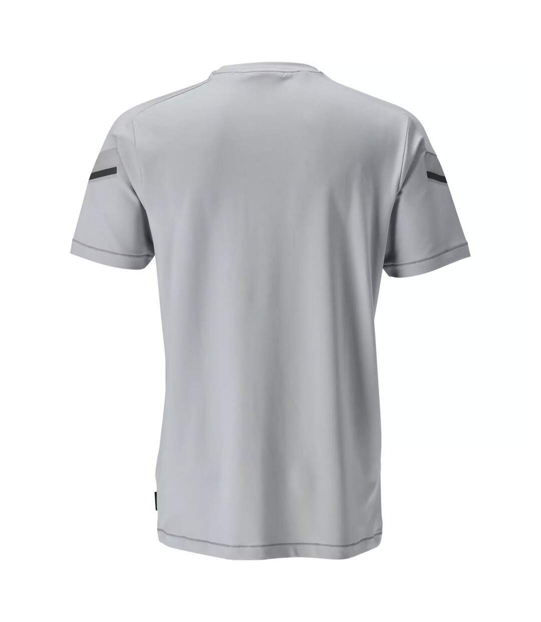 T-shirt Manches Courtes Customised Homme Gris Argenté Mascot-2