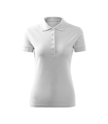 Polo Femme Blanc Malfini