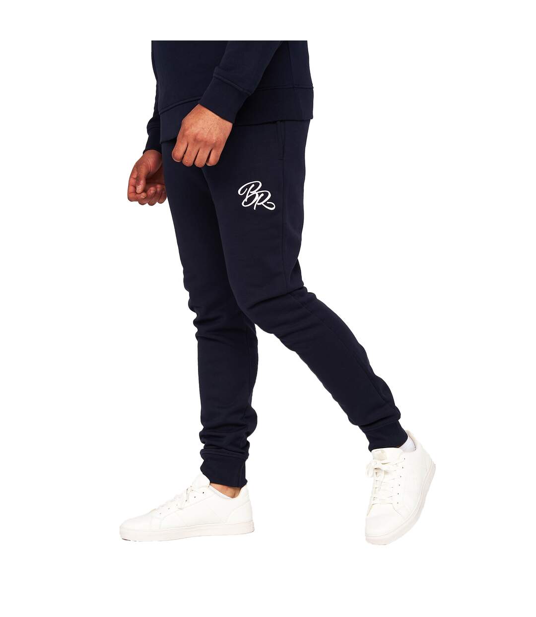 Pantalon De Jogging Fontaine Homme Bleu Marine Born Rich-1