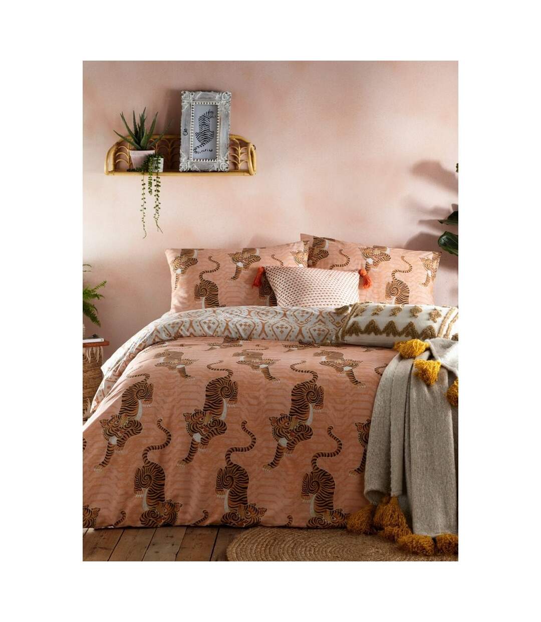 Parure de lit - Furn - FORAGE Mi - Floral - Réversible