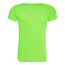 T-shirt cool femme vert vif Awdis-2