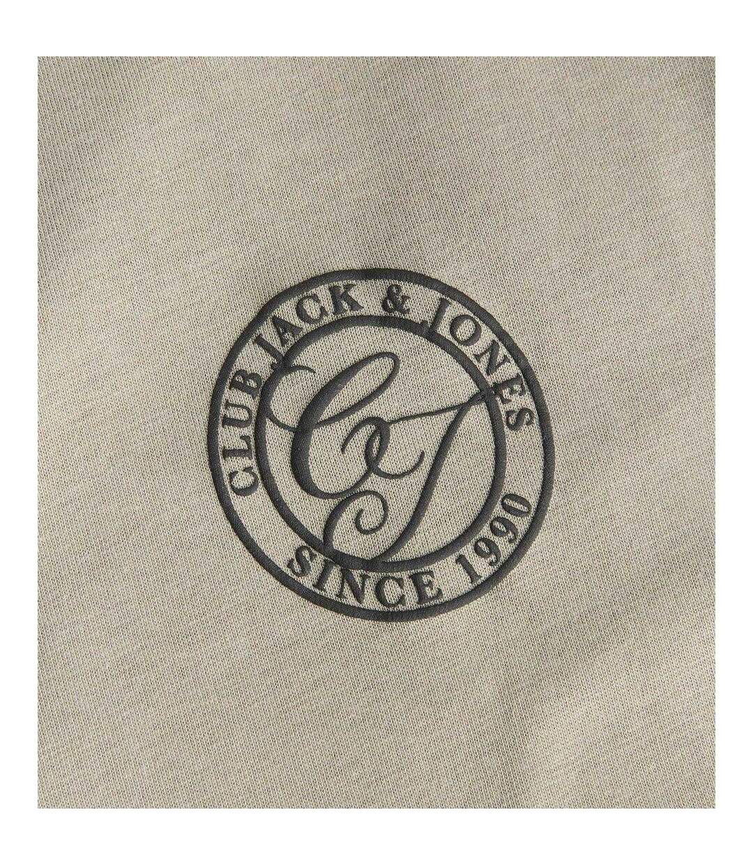 T-shirt Motif/style Logo Homme Vétiver Jack And Jones-3