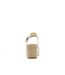 Sandales beige femme tommy hilfiger webbing wedge-3
