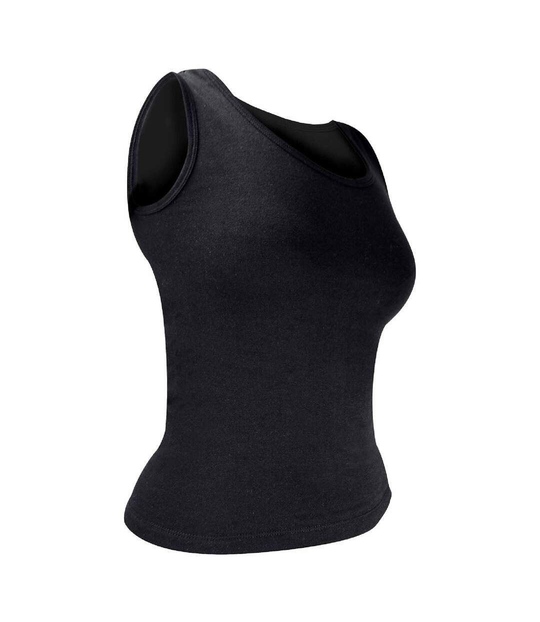 Ladies Cotton Thermal Underwear Sleeveless Vest-2