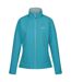 Regatta Womens/Ladies Connie V Softshell Walking Jacket (Tahoe Blue/Bleached Aqua) - UTRG5975