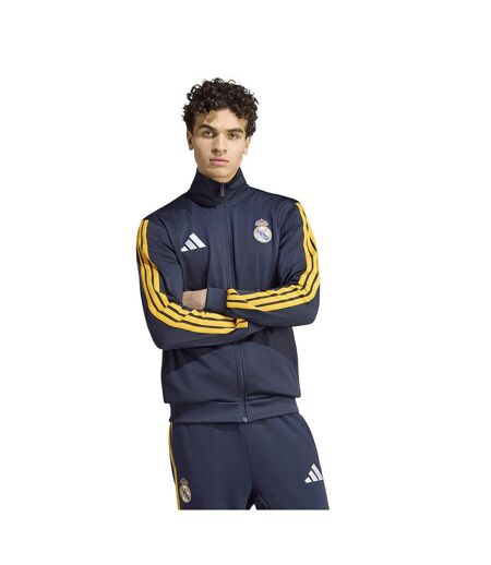 Veste Motif/style Real Madrid Cf Homme Bleu Marine Adidas