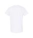 Lot de 5  t-shirts manches courtes hommes blanc Gildan-2