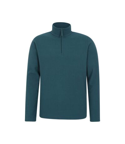 Mens Camber Ii Half Zip Fleece Top Petrol Mountain Warehouse