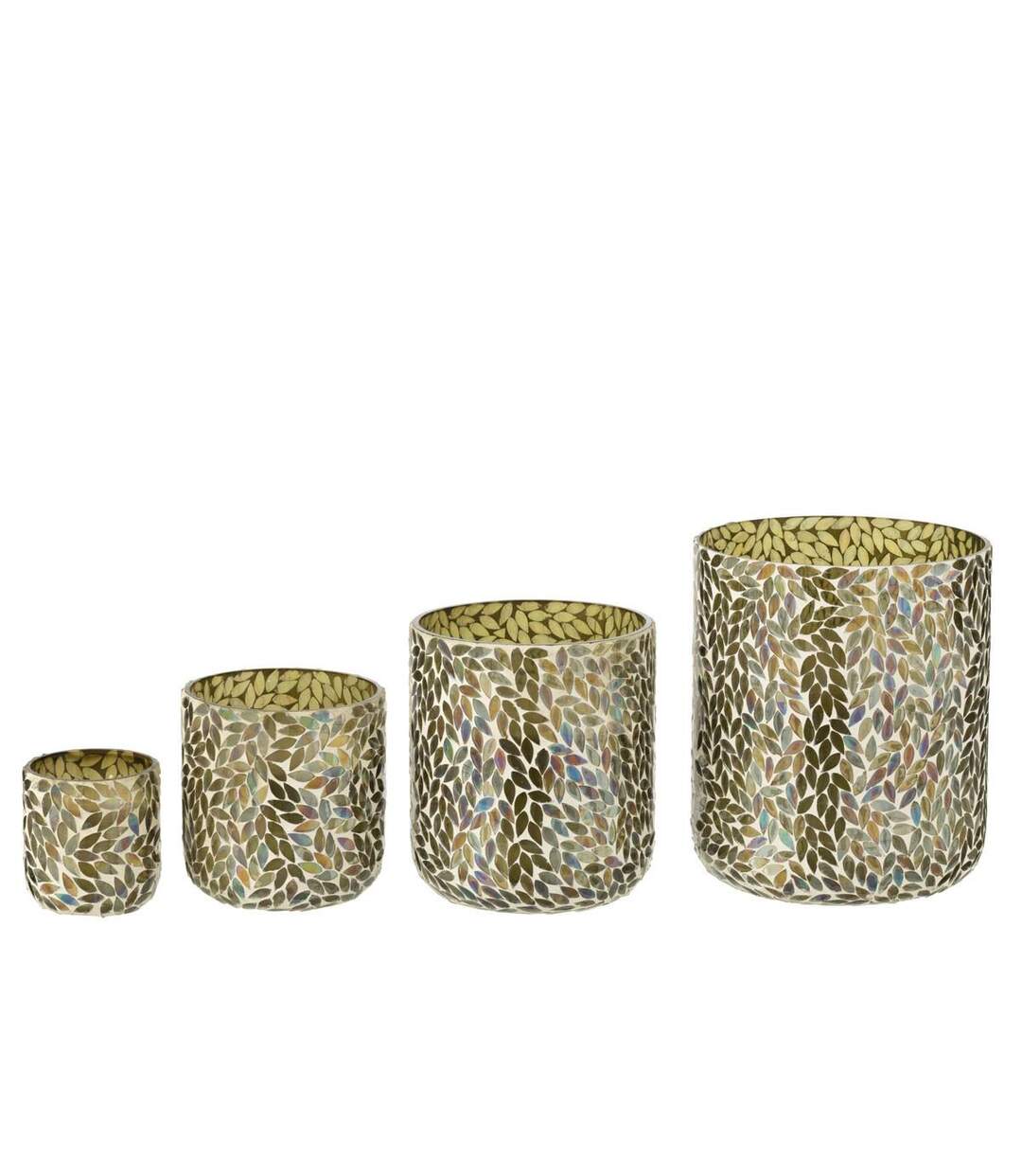 Bougie Parfumée Mosaïque Cyra 10cm Tea & Herbscire-3