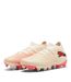 Womens/ladies Future 9 Match Firm Ground Football Boots Almond Red Puma-1