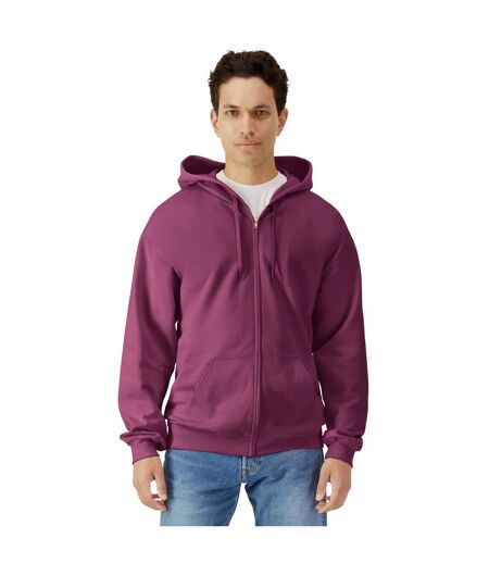 Veste À Capuche Softstyle Adulte Pourpre Gildan