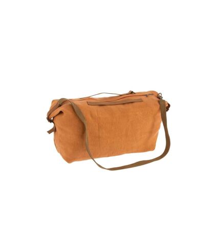 Sac de Plage Jute Lavée 60cm Orange Rouille