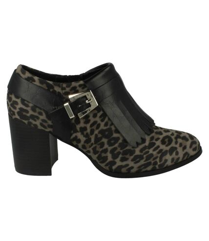 Bottines femme gris Spot On