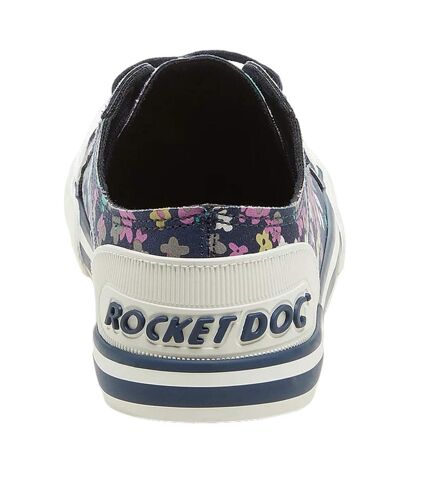 Rocket Dog Womens/Ladies Jazzin Sneakers (Navy) - UTFS10568